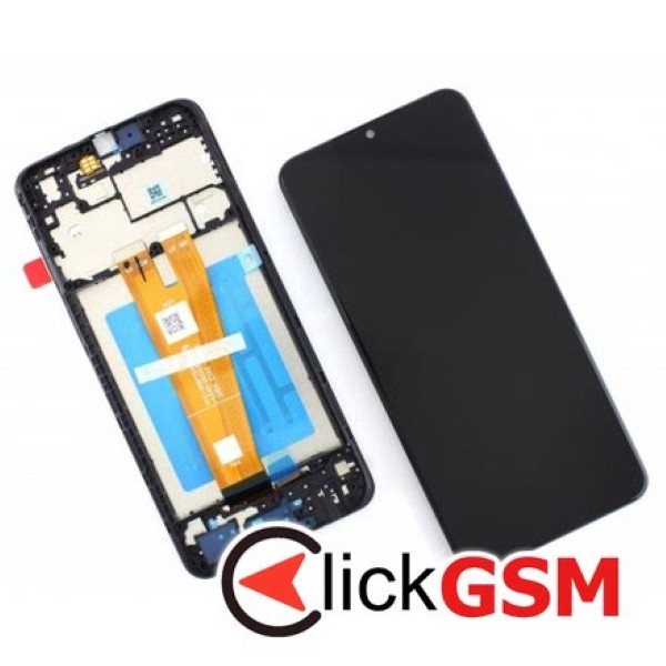 Piesa Piesa Display Original Cu Touchscreen Si Rama Negru Samsung Galaxy A04 27oh