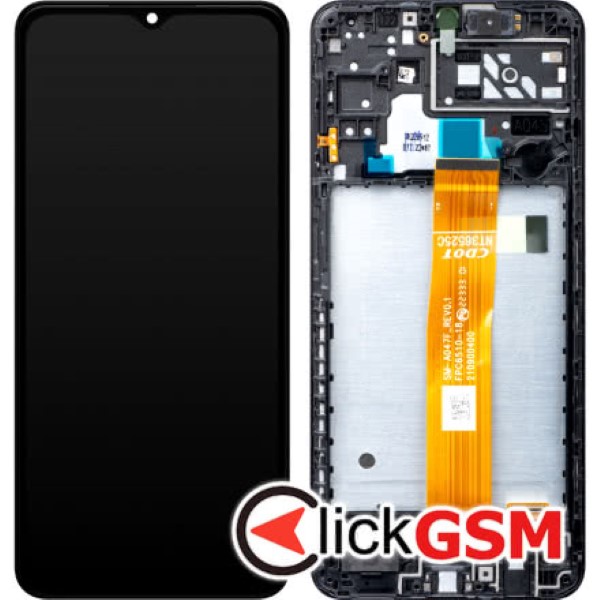 Piesa Display Original Cu Touchscreen Si Rama Negru Samsung Galaxy A04s 1oij