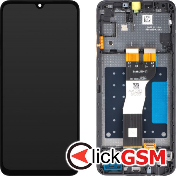 Piesa Piesa Display Original Cu Touchscreen Si Rama Negru Samsung Galaxy A05s 1pu