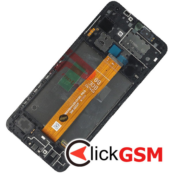 Piesa Display Original Cu Touchscreen Si Rama Negru Samsung Galaxy A12 4lkw