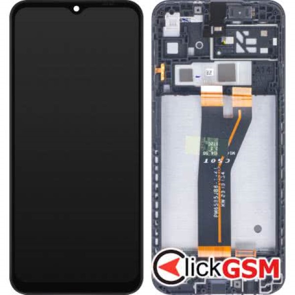 Piesa Display Original Cu Touchscreen Si Rama Negru Samsung Galaxy A14 31rv