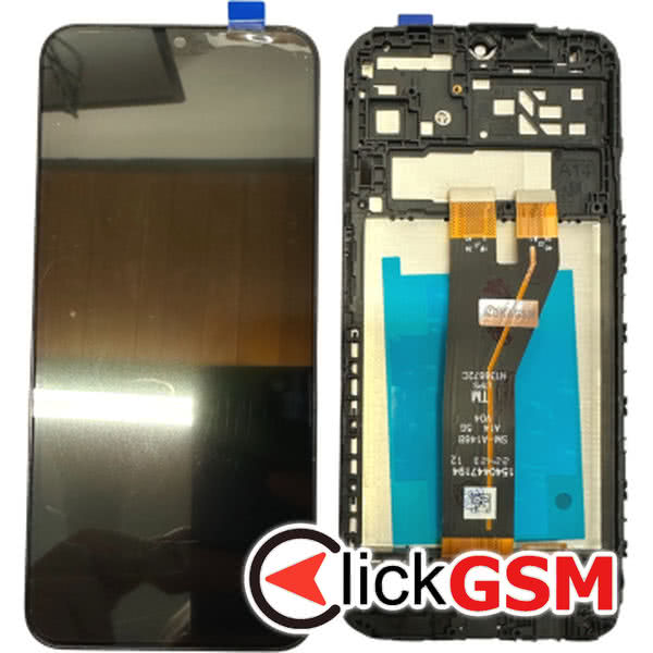 Piesa Piesa Display Original Cu Touchscreen Si Rama Negru Samsung Galaxy A14 5g 31xs