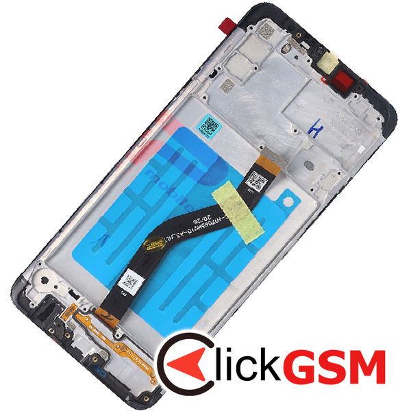 Piesa Display Original Cu Touchscreen Si Rama Negru Samsung Galaxy A20s 4iw7