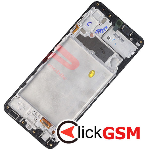 Piesa Display Original Cu Touchscreen Si Rama Negru Samsung Galaxy A22 4jxz