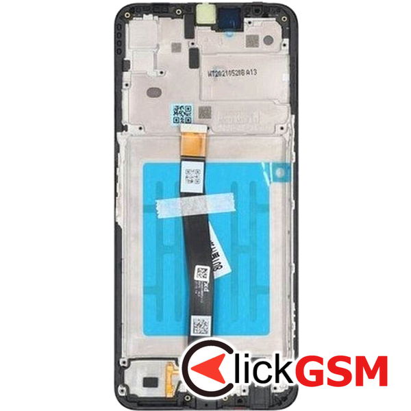 Piesa Display Original Cu Touchscreen Si Rama Negru Samsung Galaxy A22 5g 416g