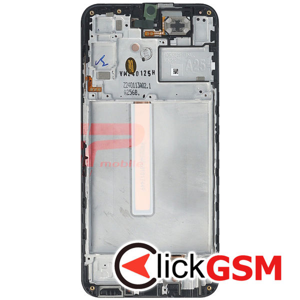 Piesa Display Original Cu Touchscreen Si Rama Negru Samsung Galaxy A25 3s7v