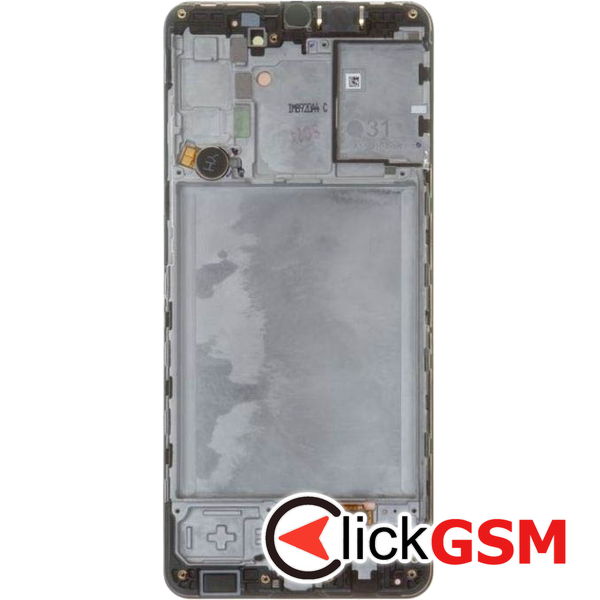 Piesa Display Original Cu Touchscreen Si Rama Negru Samsung Galaxy A31 40pf