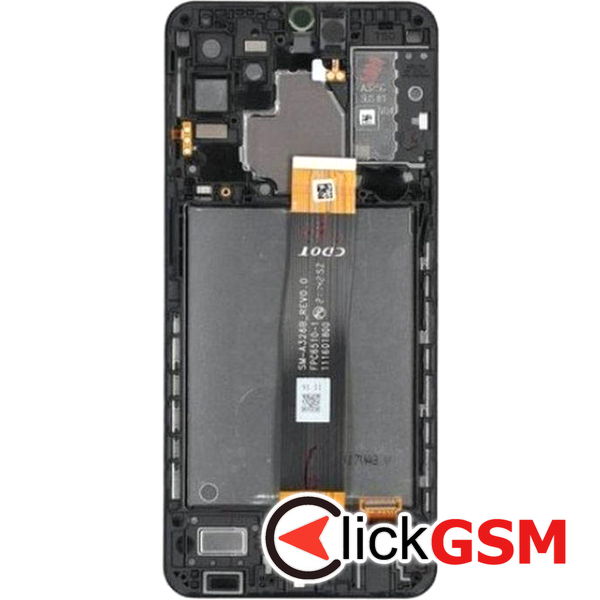 Piesa Display Original Cu Touchscreen Si Rama Negru Samsung Galaxy A32 5g 40np