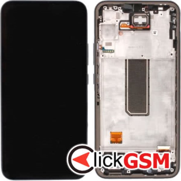 Piesa Display Original Cu Touchscreen Si Rama Negru Samsung Galaxy A34 5g Q9a