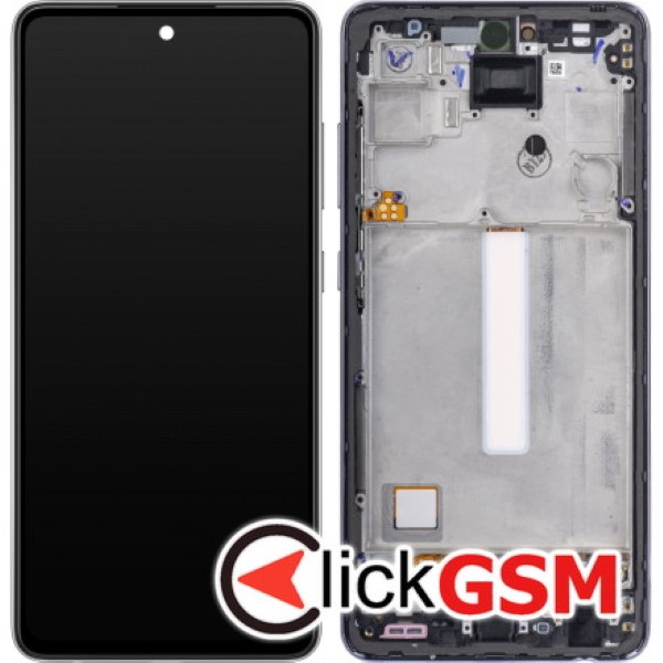 Piesa Display Original Cu Touchscreen Si Rama Negru Samsung Galaxy A52 5g Usa