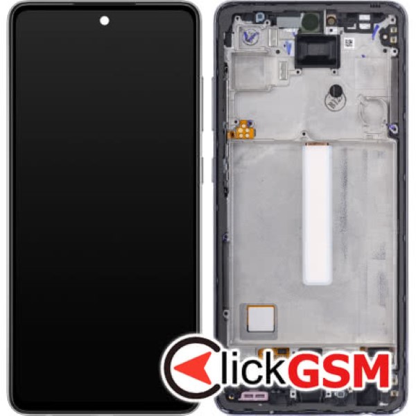 Piesa Display Original Cu Touchscreen Si Rama Negru Samsung Galaxy A52s 5g 11nh