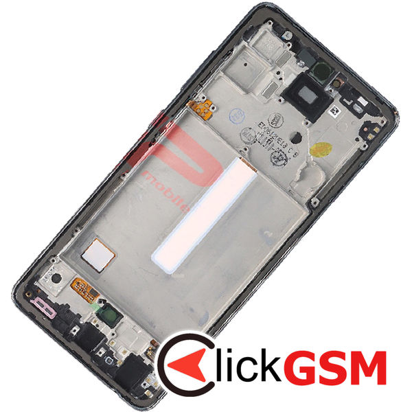 Piesa Display Original Cu Touchscreen Si Rama Negru Samsung Galaxy A52s 5g 4jtm