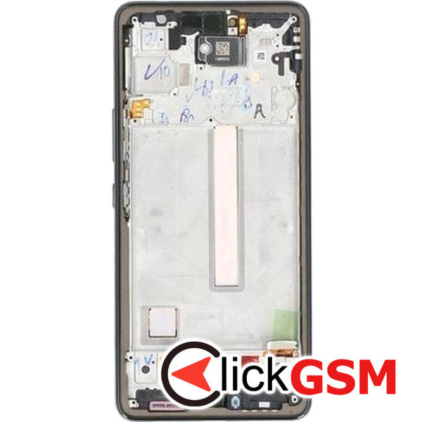 Piesa Display Original Cu Touchscreen Si Rama Negru Samsung Galaxy A53 5g 40zg