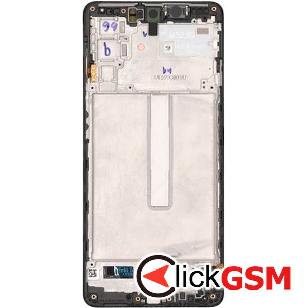 Piesa Display Original Cu Touchscreen Si Rama Negru Samsung Galaxy M52 5g 412w