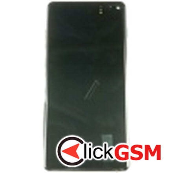 Piesa Display Original Cu Touchscreen Si Rama Negru Samsung Galaxy S10.plus 7g0