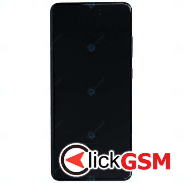 Piesa Display Original Cu Touchscreen Si Rama Negru Samsung Galaxy S20 Ultra 5g Xk5