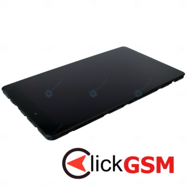 Piesa Display Original Cu Touchscreen Si Rama Negru Samsung Galaxy Tab A 8.0 2019 Oao