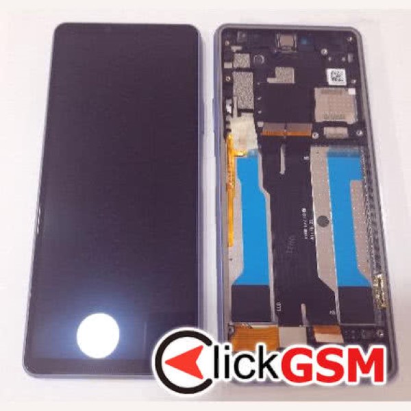 Piesa Piesa Display Original Cu Touchscreen Si Rama Negru Sony Xperia 10 Iii 36ds