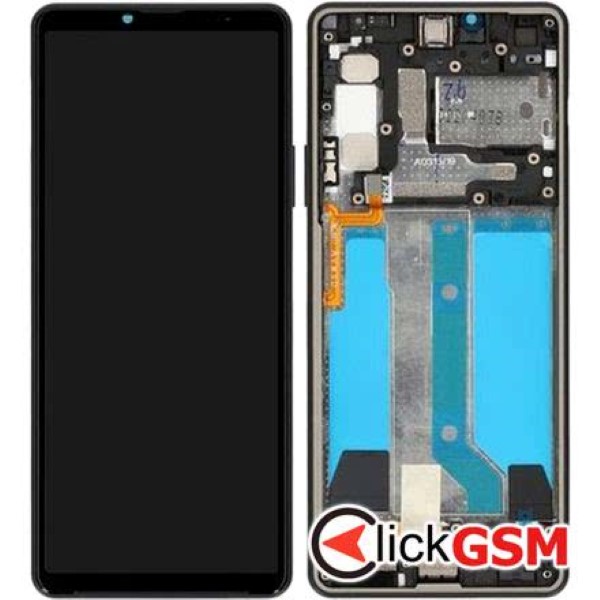 Piesa Display Original Cu Touchscreen Si Rama Negru Sony Xperia 10 Iv 2g4s