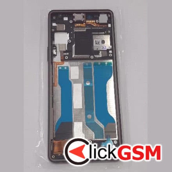 Piesa Display Original Cu Touchscreen Si Rama Negru Sony Xperia 10 Iv 36hr