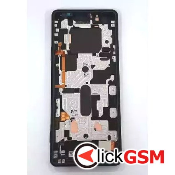 Piesa Display Original Cu Touchscreen Si Rama Negru Sony Xperia Pro 3cv3