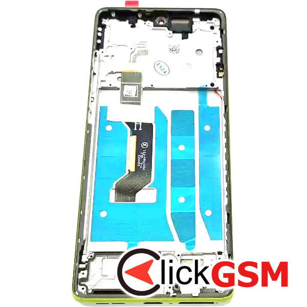 Piesa Piesa Display Original Cu Touchscreen Si Rama Negru Verde Motorola Moto G85 5g 3teo