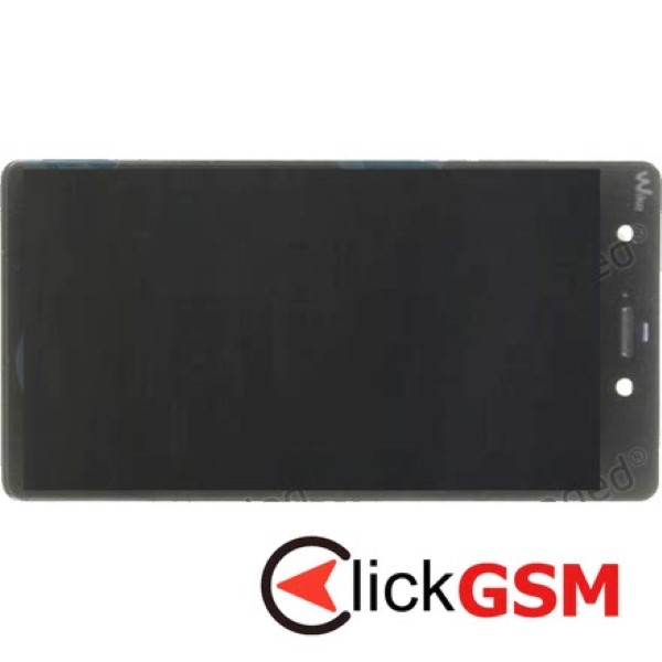 Piesa Display Original Cu Touchscreen Si Rama Negru Wiko Pulp 1bm2