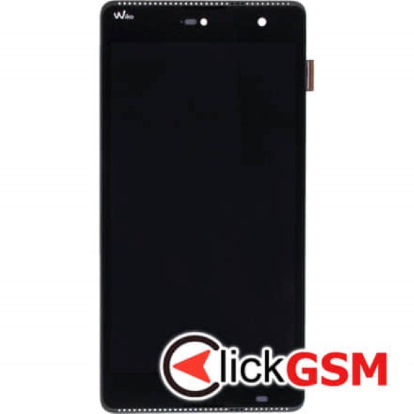 Piesa Piesa Display Original Cu Touchscreen Si Rama Negru Wiko Robby 1bnq