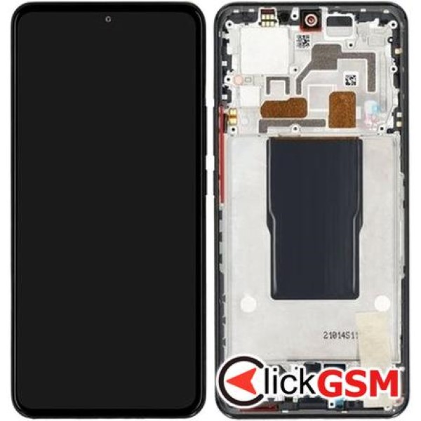 Piesa Display Original Cu Touchscreen Si Rama Negru Xiaomi 12t Pro 1wjz