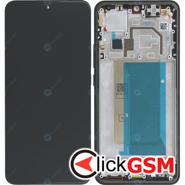 Piesa Display Original Cu Touchscreen Si Rama Negru Xiaomi 13t 3e31