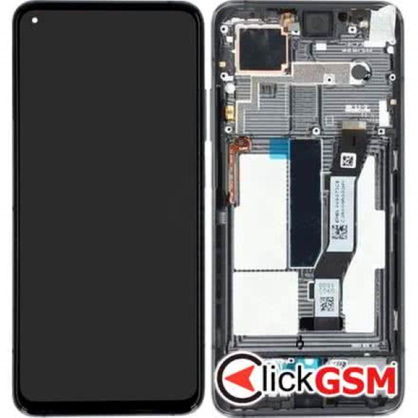 Piesa Display Original Cu Touchscreen Si Rama Negru Xiaomi Mi 10t Pro 1fue