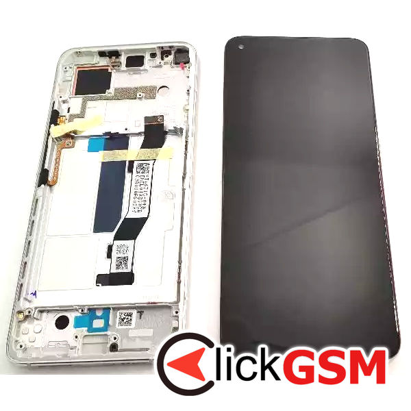 Piesa Display Original Cu Touchscreen Si Rama Negru Xiaomi Mi 10t Pro 37se