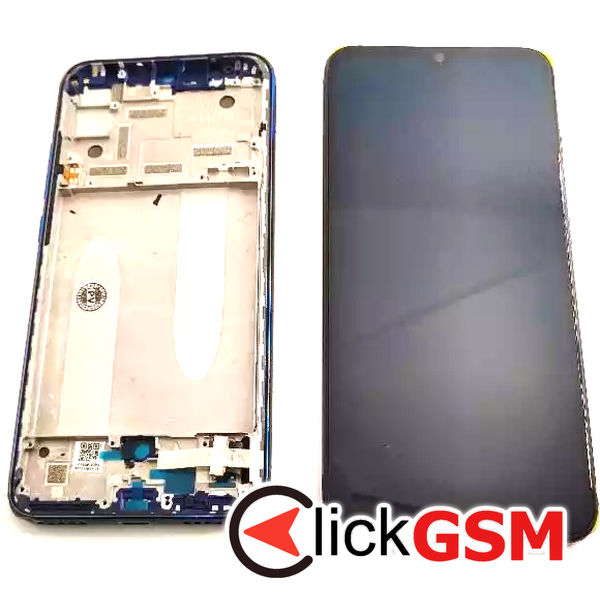 Piesa Display Original Cu Touchscreen Si Rama Negru Xiaomi Mi A3 38lb