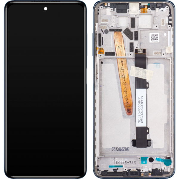 Xiaomi POCO X3 Pro · Display cu Touchscreen Xiaomi Poco X3 Pro, cu Rama, Negru, Service Pack 560002J20S00