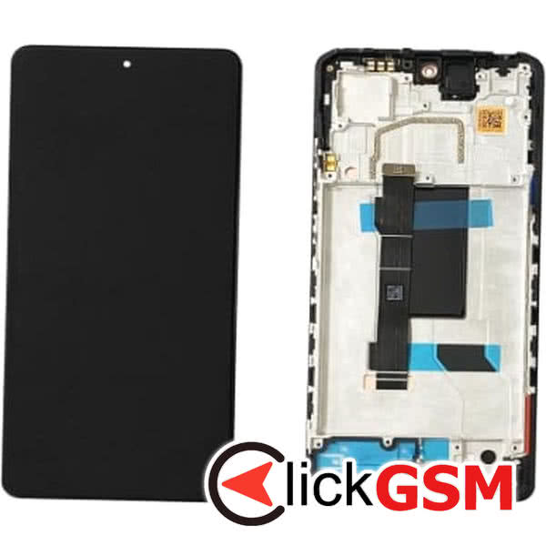 Piesa Display Original Cu Touchscreen Si Rama Negru Xiaomi Poco X5 Pro 5g 303g