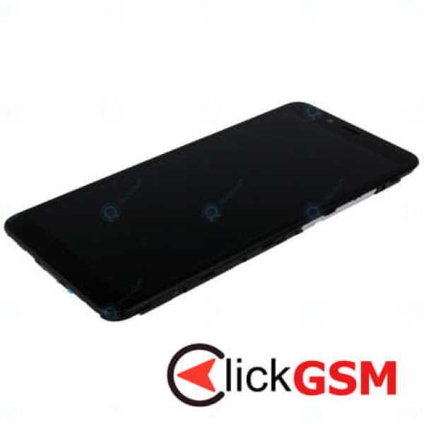 Piesa Display Original Cu Touchscreen Si Rama Negru Xiaomi Redmi 6a 1c0z