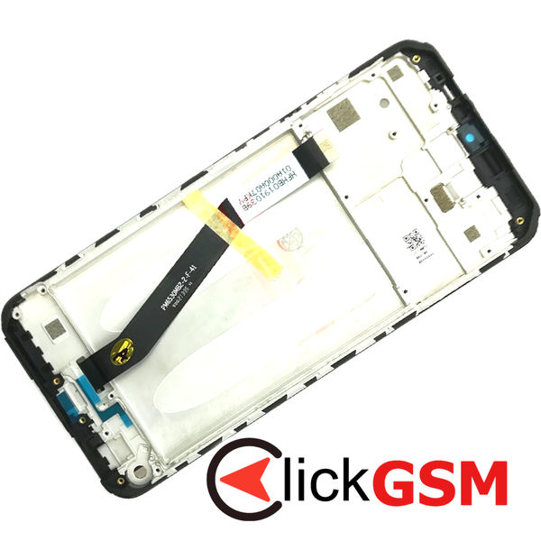 Piesa Piesa Display Original Cu Touchscreen Si Rama Negru Xiaomi Redmi 9 4k9s