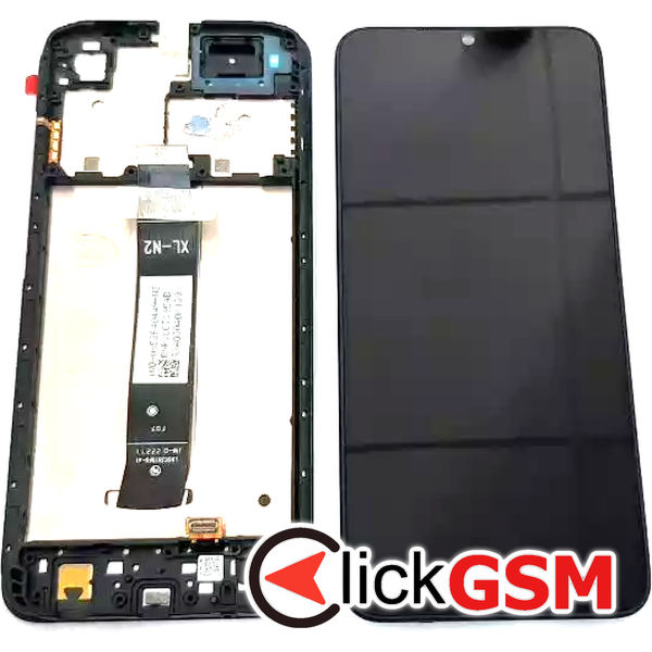 Piesa Piesa Display Original Cu Touchscreen Si Rama Negru Xiaomi Redmi A1 39s8