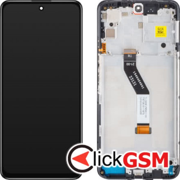 Piesa Display Original Cu Touchscreen Si Rama Negru Xiaomi Redmi Note 11s 5g 30aa