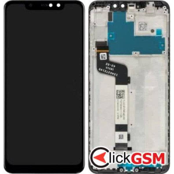 Piesa Piesa Display Original Cu Touchscreen Si Rama Negru Xiaomi Redmi Note 6 Pro 1f7t