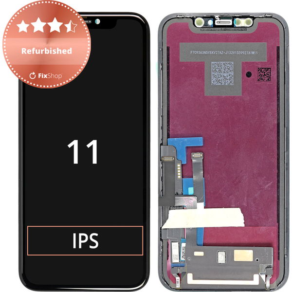 Apple iPhone 11 · Ecran pentru iPhone 11, Sticla tactila cu rama, Refurbished