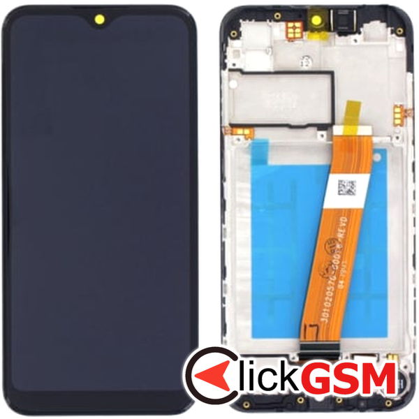 Piesa Display Original Cu Touchscreen Si Rama Samsung Galaxy A01 Core 2dbh