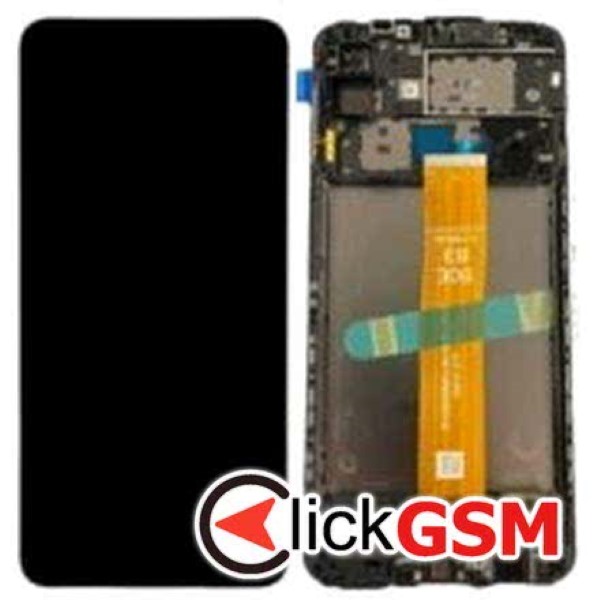 Piesa Display Original Cu Touchscreen Si Rama Samsung Galaxy A12 Pv8