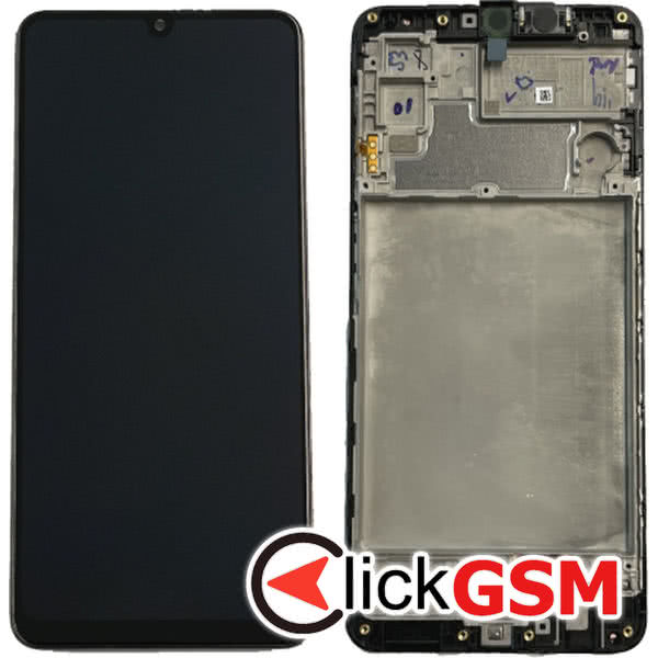 Piesa Display Original Cu Touchscreen Si Rama Samsung Galaxy M22 Ptb