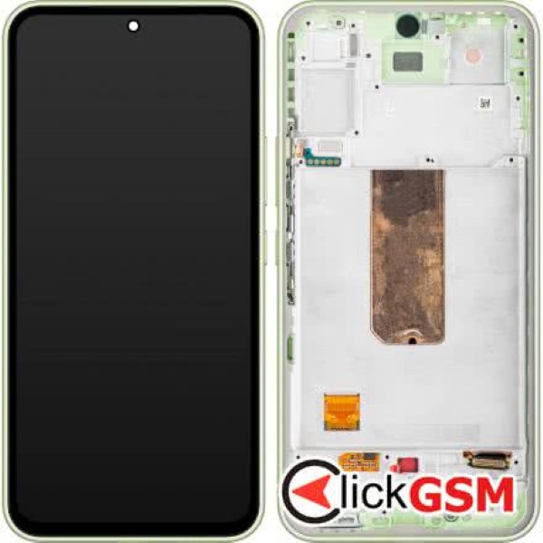 Piesa Display Original Cu Touchscreen Si Rama Verde Deschis Samsung Galaxy A54 5g 2xiw