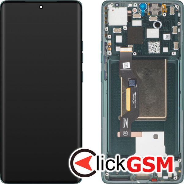 Piesa Display Original Cu Touchscreen Si Rama Verde Motorola Edge 50 4yll