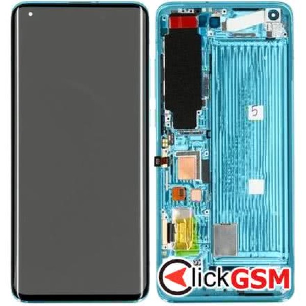 Piesa Display Original Cu Touchscreen Si Rama Verde Xiaomi Mi 10 1fc7