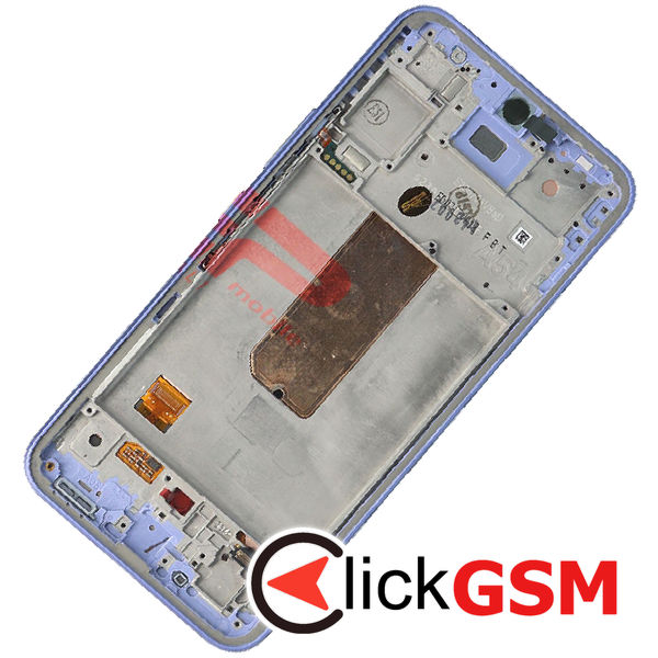 Piesa Display Original Cu Touchscreen Si Rama Violet Samsung Galaxy A54 5g 4lli