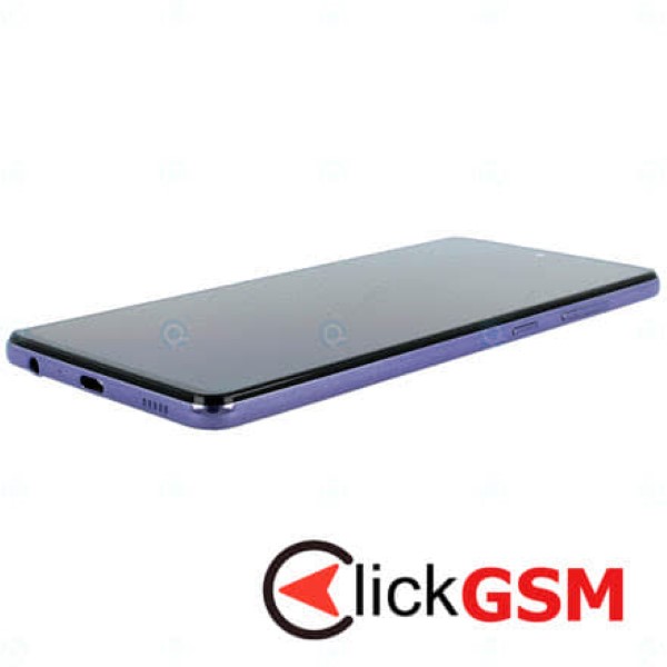 Piesa Display Original Cu Touchscreen Si Rama Violet Samsung Galaxy A72 122c