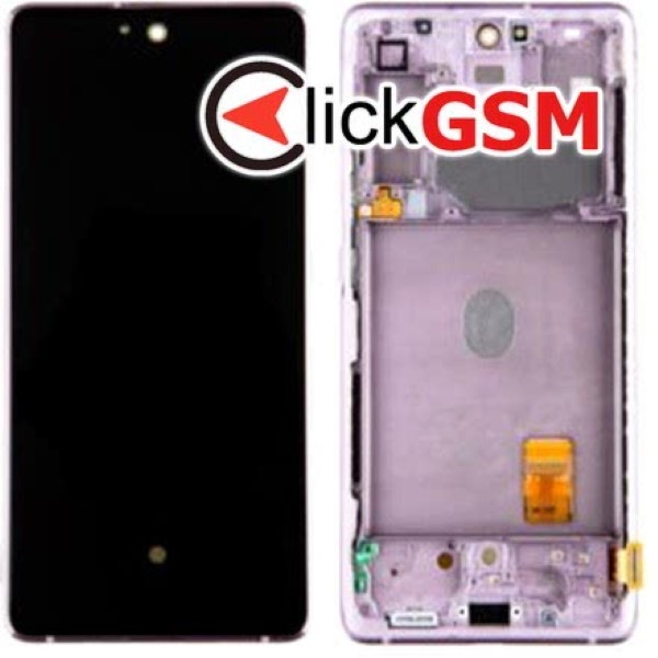 Piesa Piesa Display Original Cu Touchscreen Si Rama Violet Samsung Galaxy S20 Fe Pxj